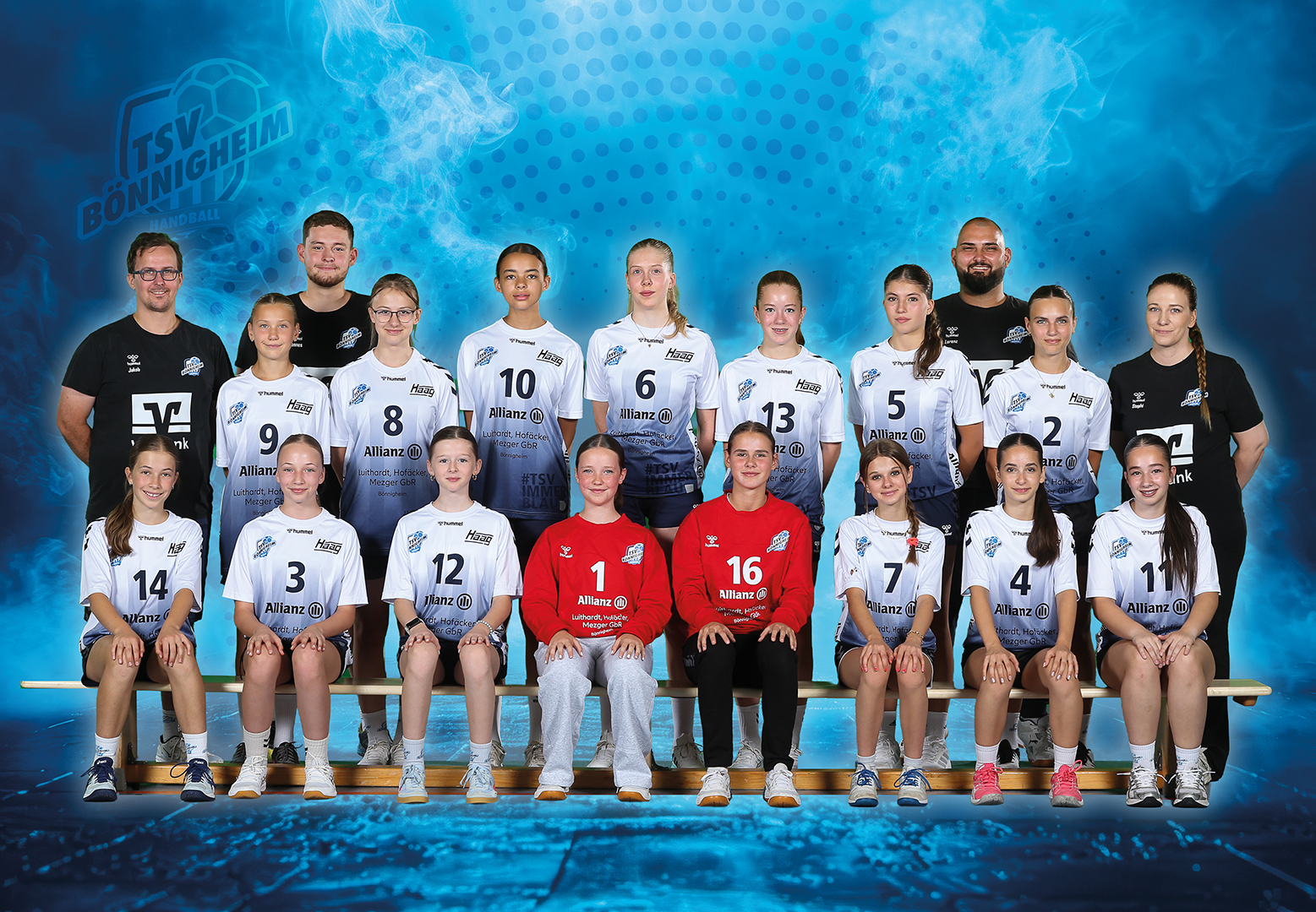 Mannschaftsfoto wC-Jugend