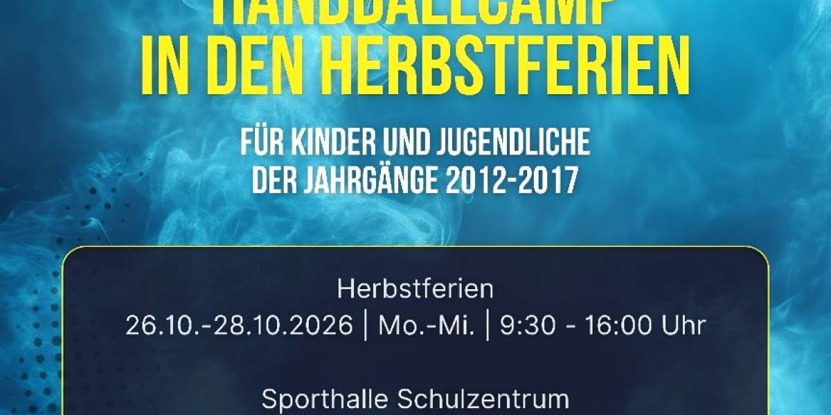 Handballcamp in den Herbstferien 